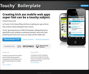 Touchy Boilerplate