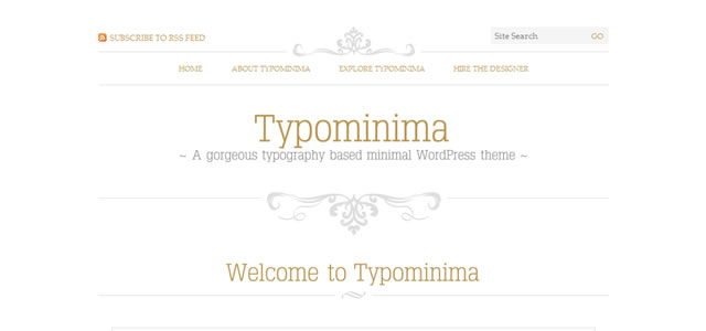 Typominima