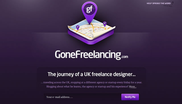 GoneFreelancing.com - The Journey of a UK Freelance Designer