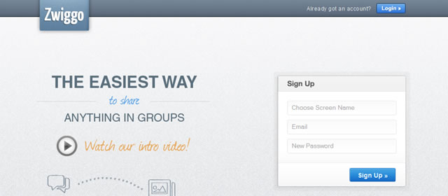 Zwiggo - The Easiest Way to Share Anything in Groups
