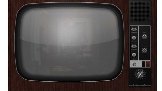 Detailed Vintage TV from Scratch