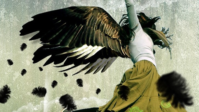 Photo Manipulate a Falling Ange