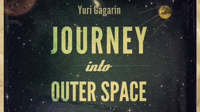 Retro Space Themed Poster