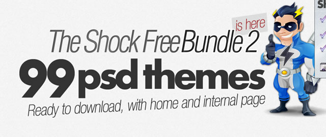 99 Free PSD Web Templates