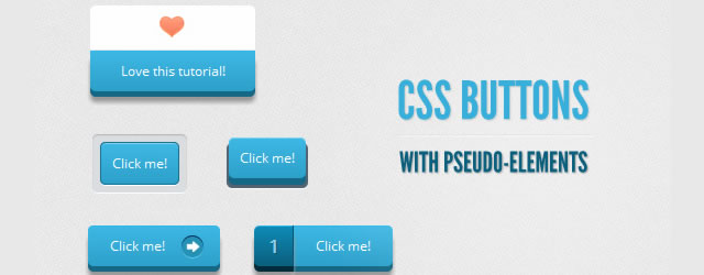 CSS Buttons with Pseudo-elements