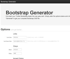 Bootstrap Generator