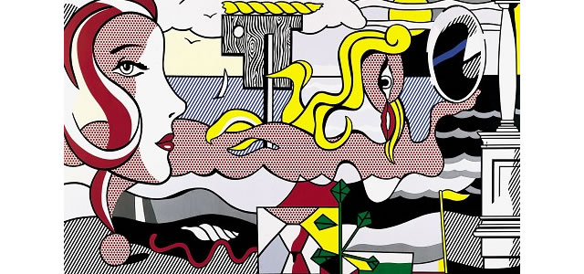 Figures in Landscape (1977) - Roy Lichtenstein