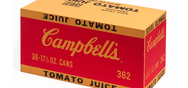 Campbell's Soup Juice Box (1968) - Andy Warhol