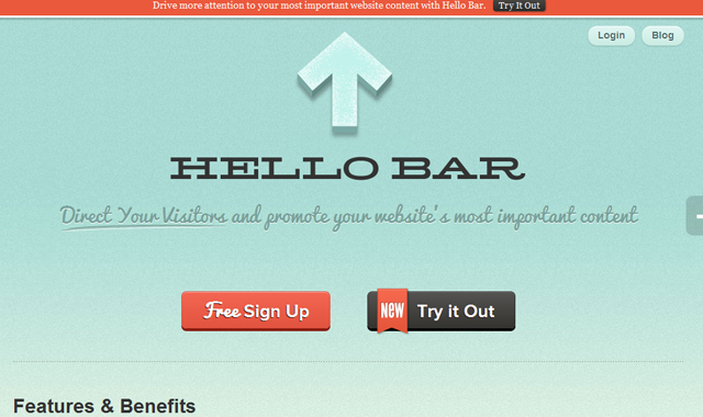 hello bar web toolbar