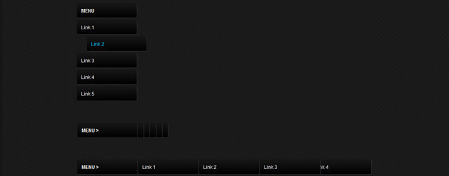 CSS3 Menu Navigation Effect