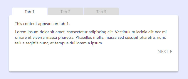 How to Create a CSS3-Only Tab Control Using the :target Selector