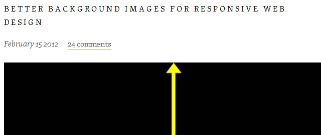 Better Background Images for Responsive Web Design
