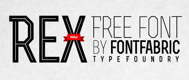 Rex Free Font