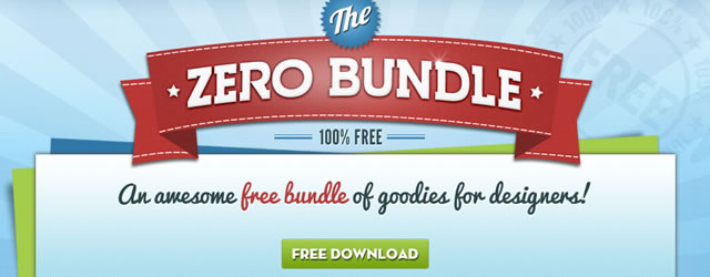 ZeroBundle - A bundle of freebies for designers
