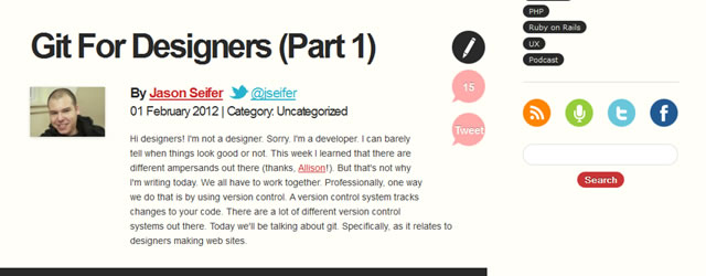 Git For Designers (Part 1)