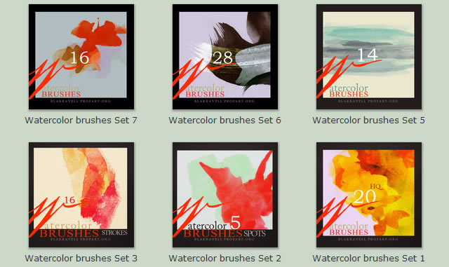 Photoshop Brushes by Blakravell