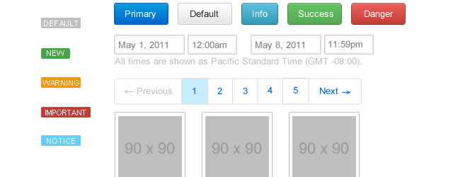Twitter Bootstrap Assets for Adobe Fireworks