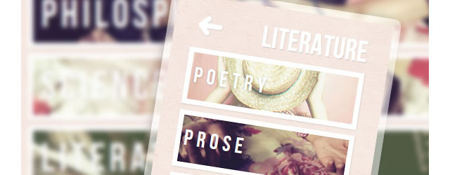 Responsive Content Navigator with CSS3