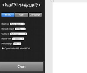 Dirty Markup