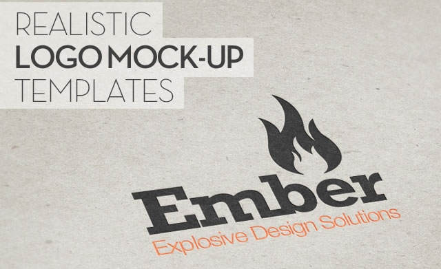 Realistic Logo Mock-Ups