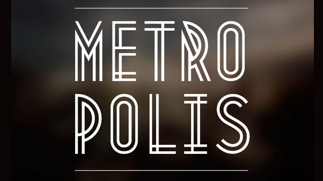 Metropolis 1920 Free Font