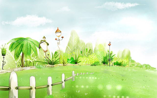Spring Scene