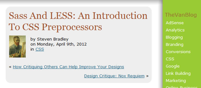 Sass And LESS: An Introduction To CSS Preprocessors