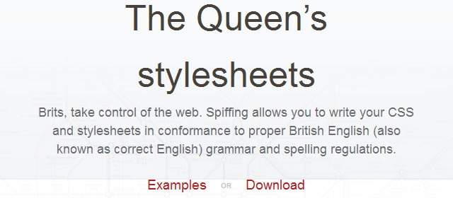 Spiffing CSS: The Preprocessor Made for Brits