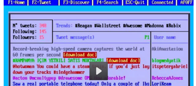 What If Twitter Were Invented In The 1980s?