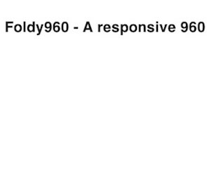 Foldy960