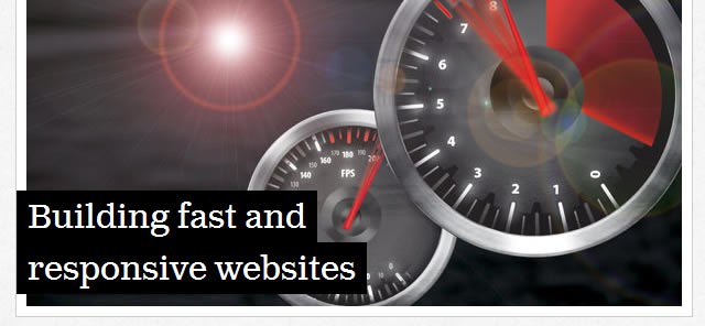 Building Fast and Responsive Websites