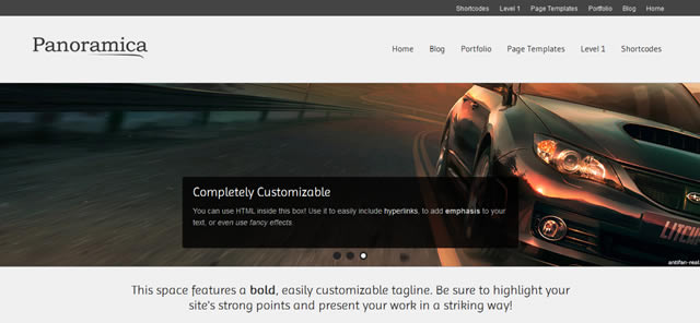 Panoramica Free WordPress Theme