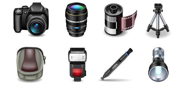 Free Set of Photography Icons