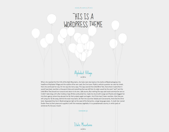 Balloons Responsive