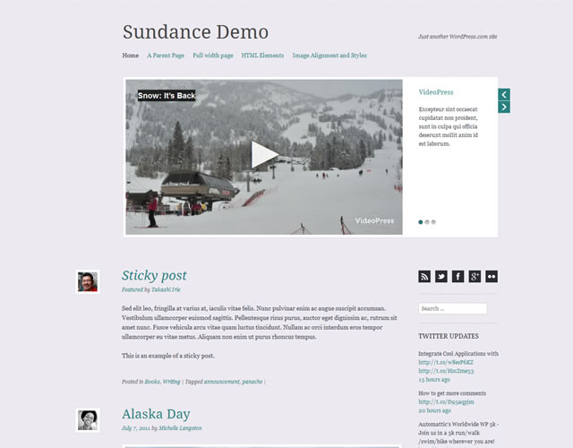 Sundance Responsive