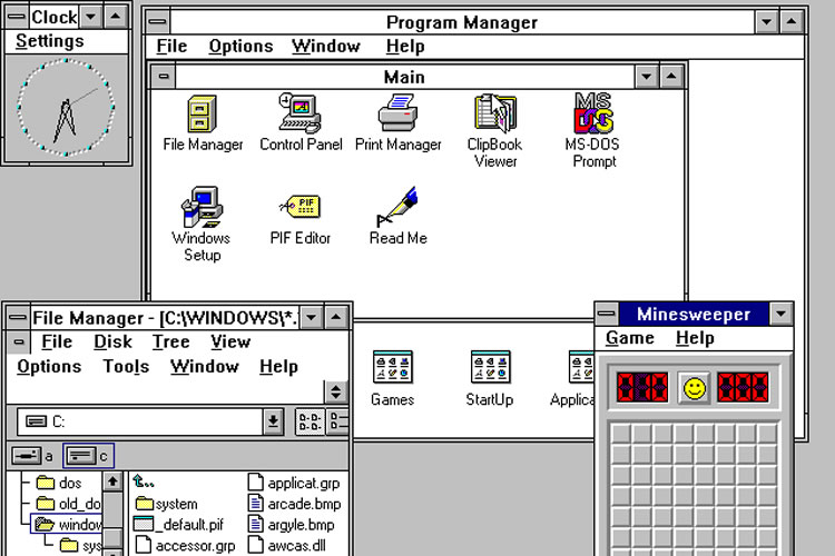 A Nostalgic Look at the Windows Operating System