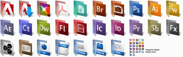 Creative Suite Replacement Icons