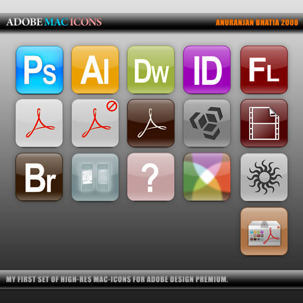 Creative Suite Replacement Icons