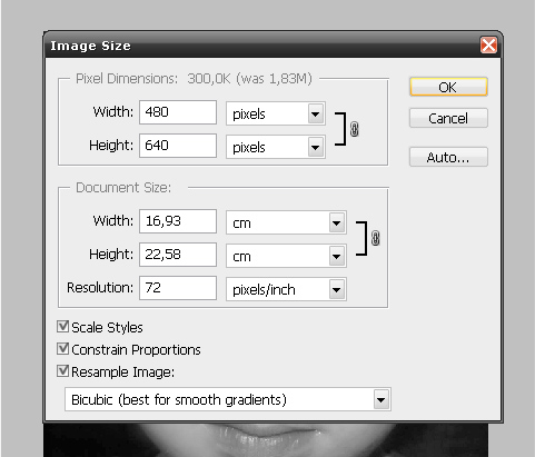 Photoshop Tutorial Face with Type