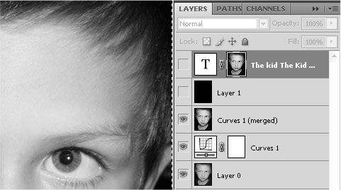 Photoshop Tutorial Face with Type