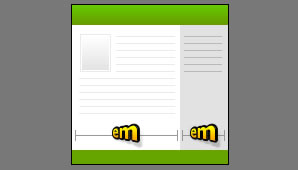 2 Column Elastic, Right Sidebar, Header, and Footer