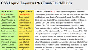 CSS Layout (Fluid-Fluid-Fluid)