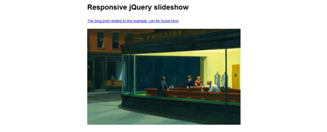 Responsive jQuery Slideshow