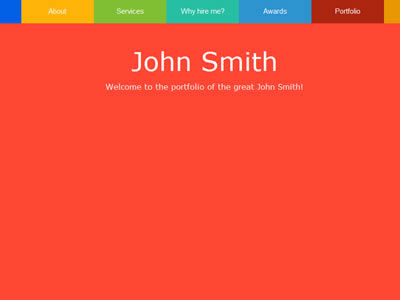 How to Build a Sliding One Page Portfolio with jQuery sliding-portfolio-thumb