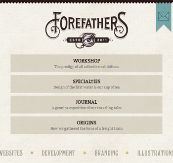 responsive mobile view of Forefathers Group