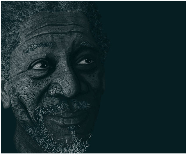 50 Creative Typographic Portraits ctp05