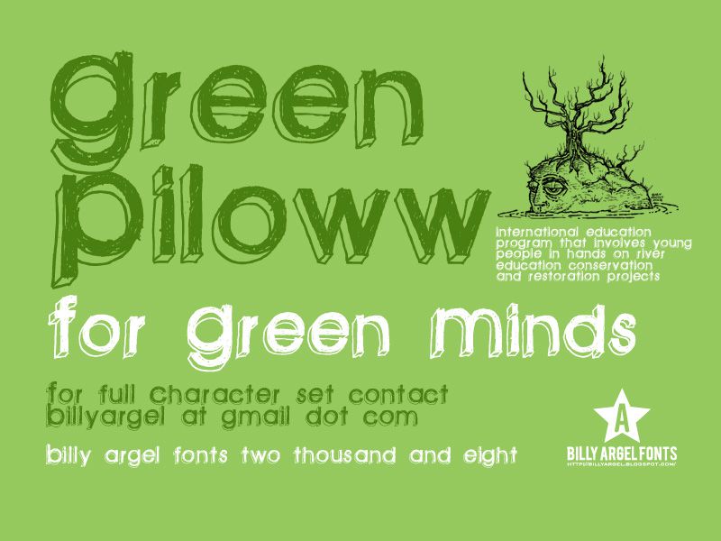 25 Free 3D Fonts for Your Next Project green_piloww