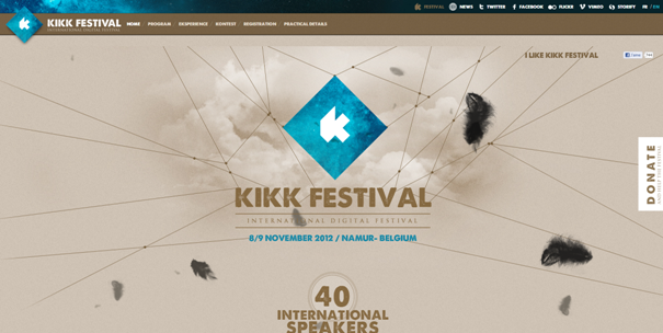 KIKK example web site original Non-Standard Geometry