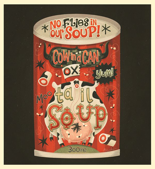 Cows are Really Meaty illustration portfolio steve simpson