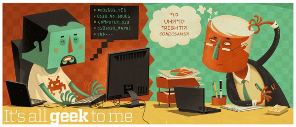 GEEK To Me steve simpson illustration portfolio